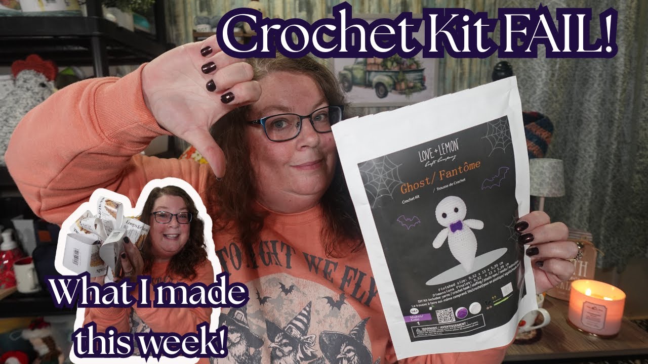 Pretty Packaging---Terrible Product! 😬 Honest Crochet Kit Review|Save Youe Money!