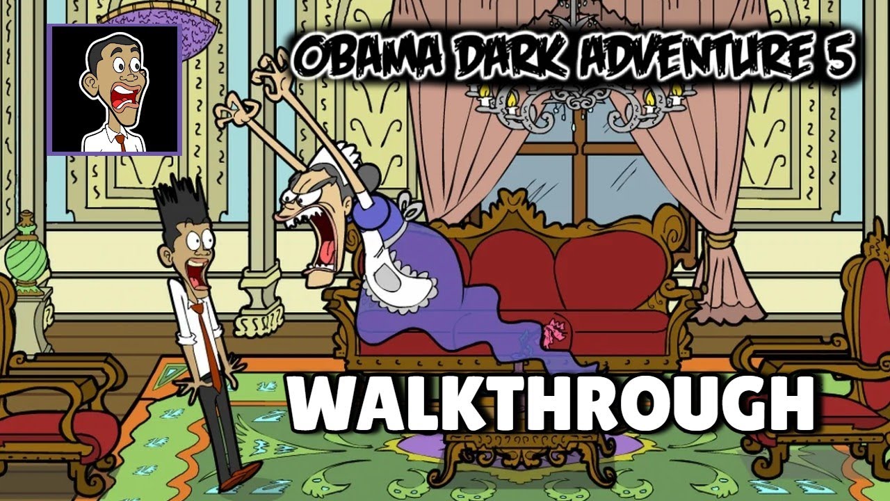 Obama Dark Adventure 5 FULL Walkthrough - Mazniac