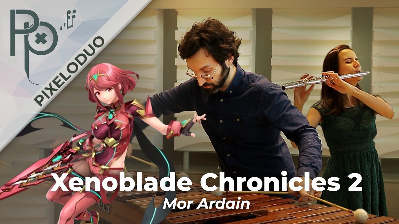 Xenoblade Chronicles 2 - Mor Ardain (Night) | PixeloDuo Flûte Marimba @Pixelophonia