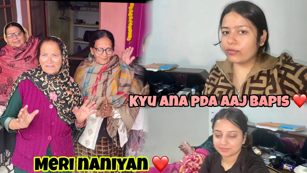 Kyu ana pda Punjab se bapis ❤️🫶🏻Meri naniyan ❤️purey ghar m lagi shadi ki ronke ❤️👌🫶🏻