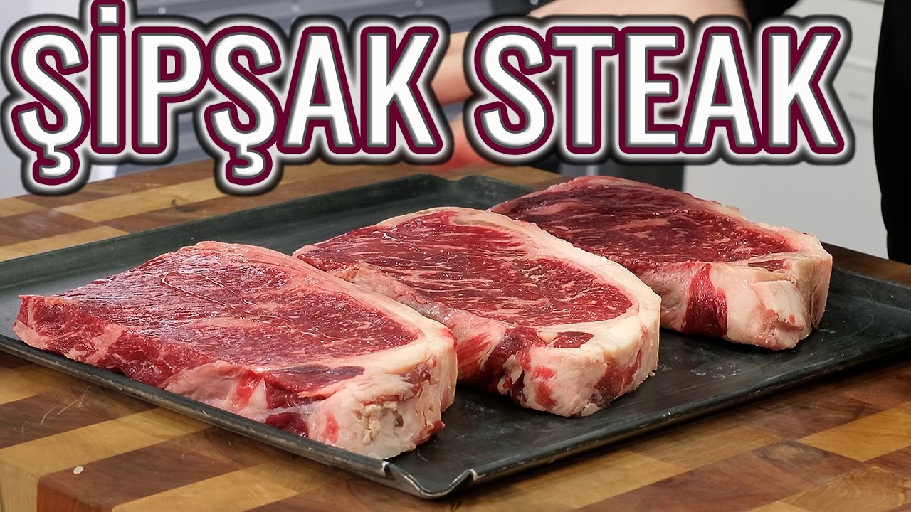 12 DAKİKADA 8 DİLİM STEAK! DUMANSIZ, DÖKÜMSÜZ, UĞRAŞSIZ (Fırında Steak Nasıl Pişirilir?  )