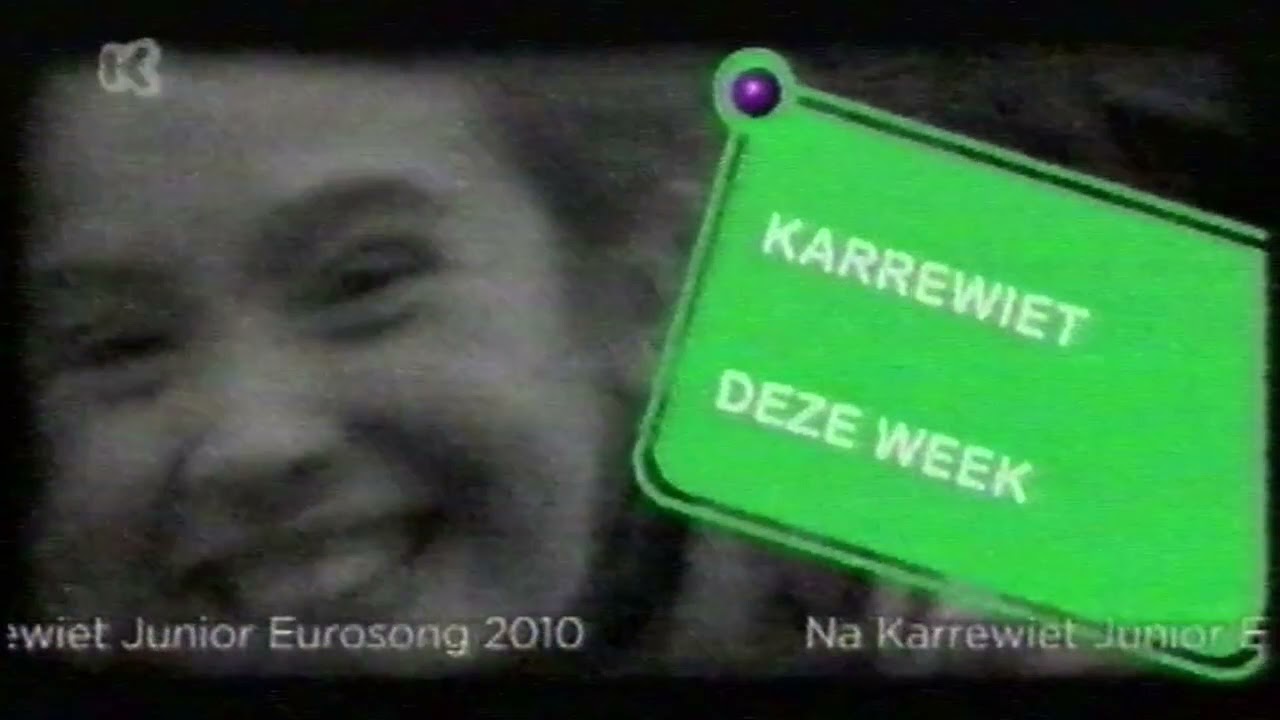2010 - Ketnet - Finale Junior Eurosong - Storing aan begin, tijdelijk Karrewiet