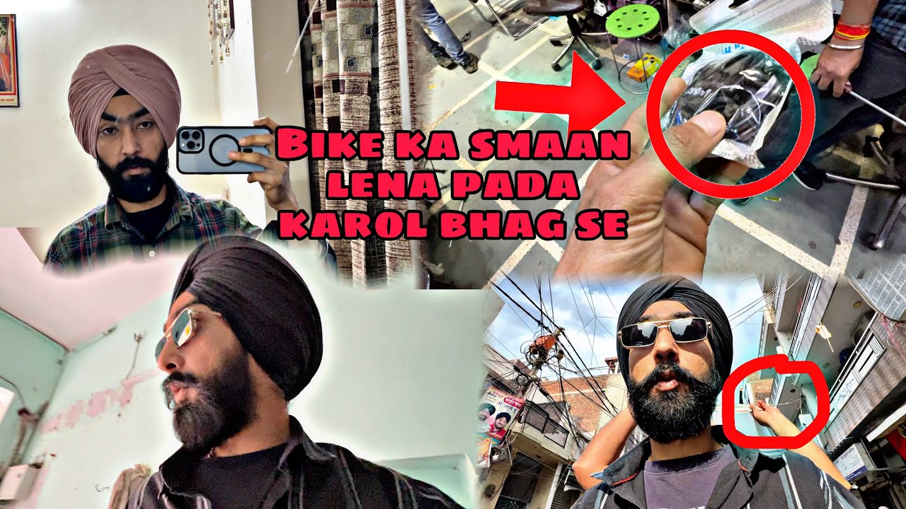 Karol Bagh Se Liya Bike Ka Secret Samaan 😱 | Itna Sasta?!