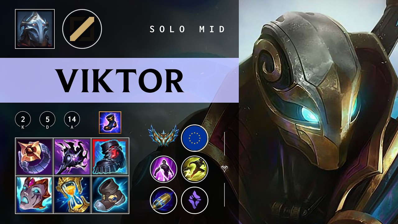 Viktor Mid vs Fizz - EUW Challenger Patch 26.04