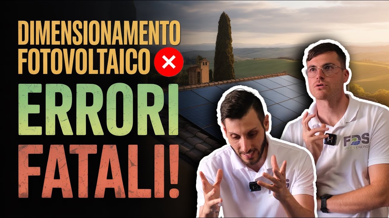 🚫 OFF GRID – I 5 ERRORI FATALI nel DIMENSIONAMENTO del FOTOVOLTAICO (che TUTTI fanno!)