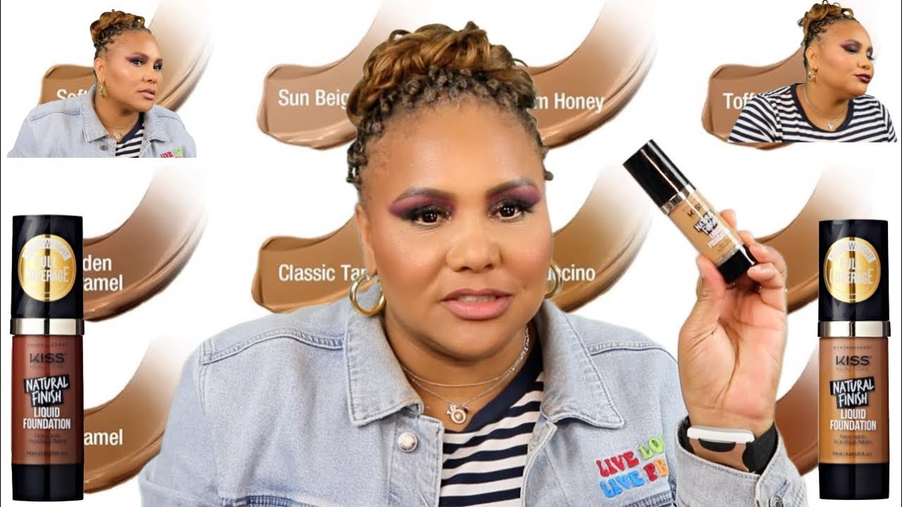 🔥FOUNDATION FRIDAY🔥Testing out a NEW foundation every Friday. Kiss New York Liquid Foundation!