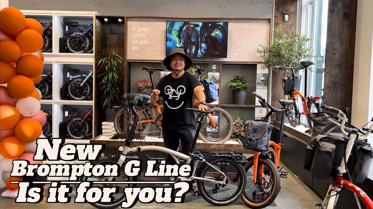 Test riding the new Brompton G Line at the London Brompton Junction # First look & my thoughts #