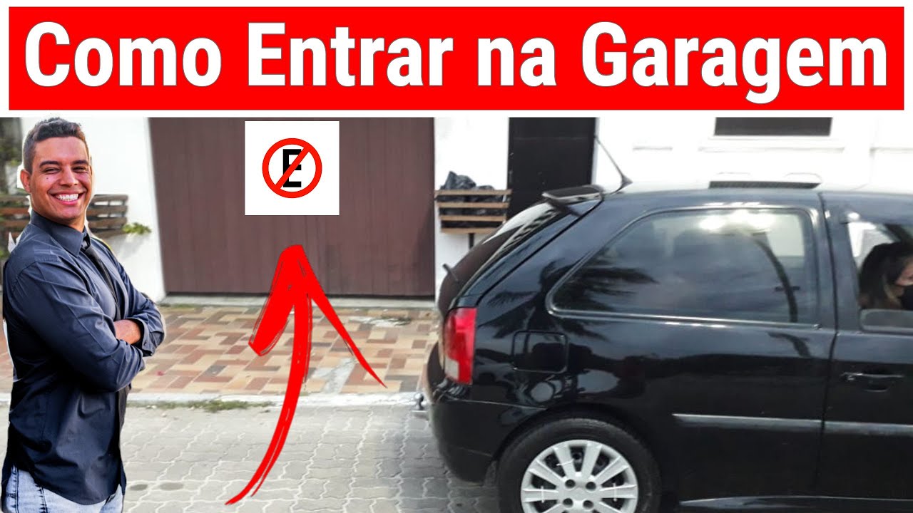 COMO ENTRAR FÁCIL EM GARAGEM COM RAMPA DE RÉ