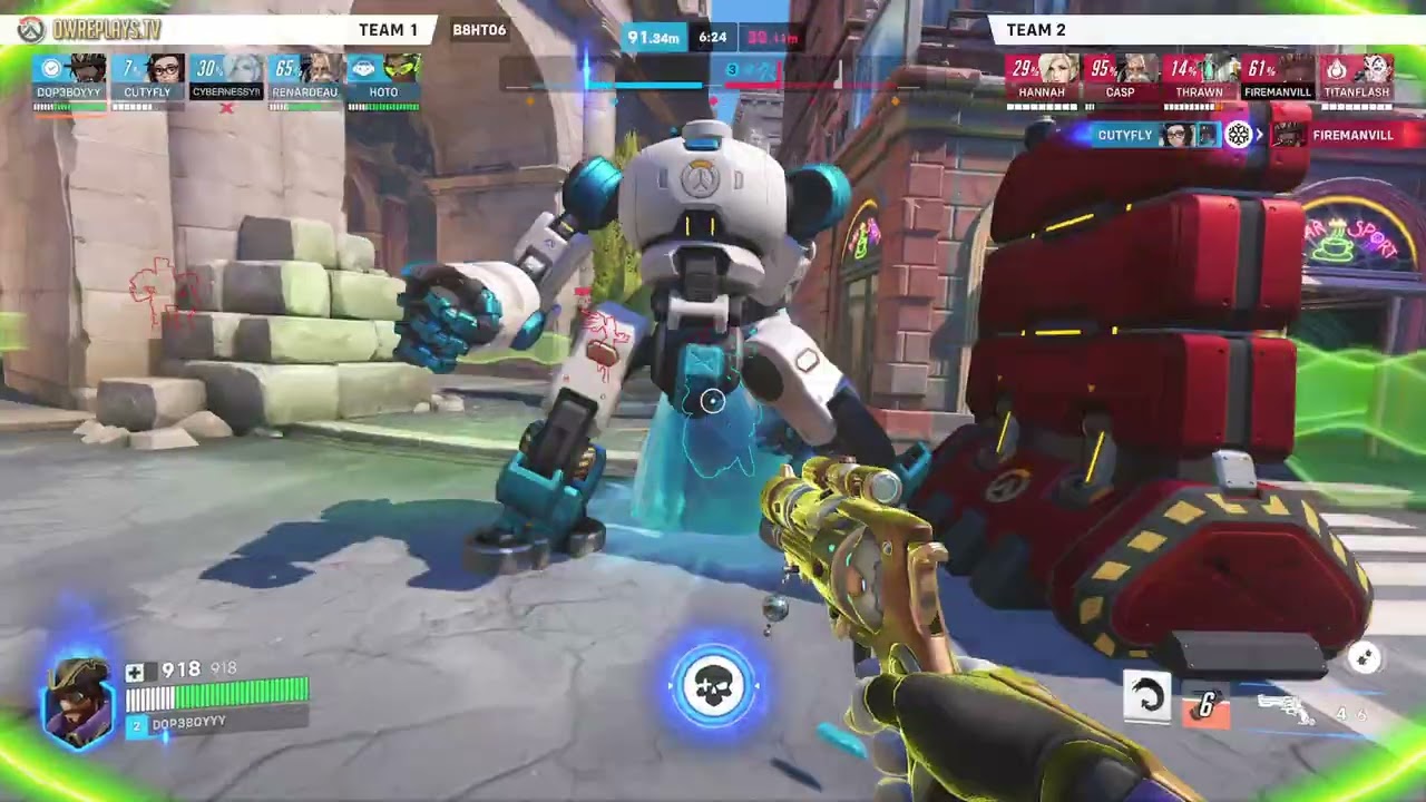 Cas on colosseo by DOP3BOYYY — Overwatch 2 Replay B8HT06