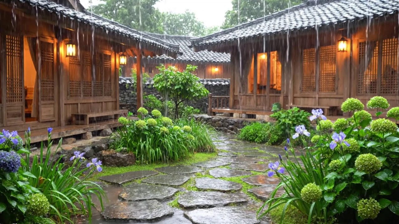 🔴 LIVE Warm Lantern Rain Ambience – The Coziest Night You’ll Ever Feel
