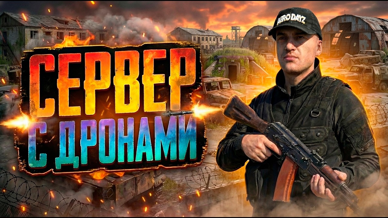 DAYZ PVE | ПРОМО | ПВЕ СЕРВЕР С ДРОНАМИ И БОТАМИ | AERO MILITARY PVE