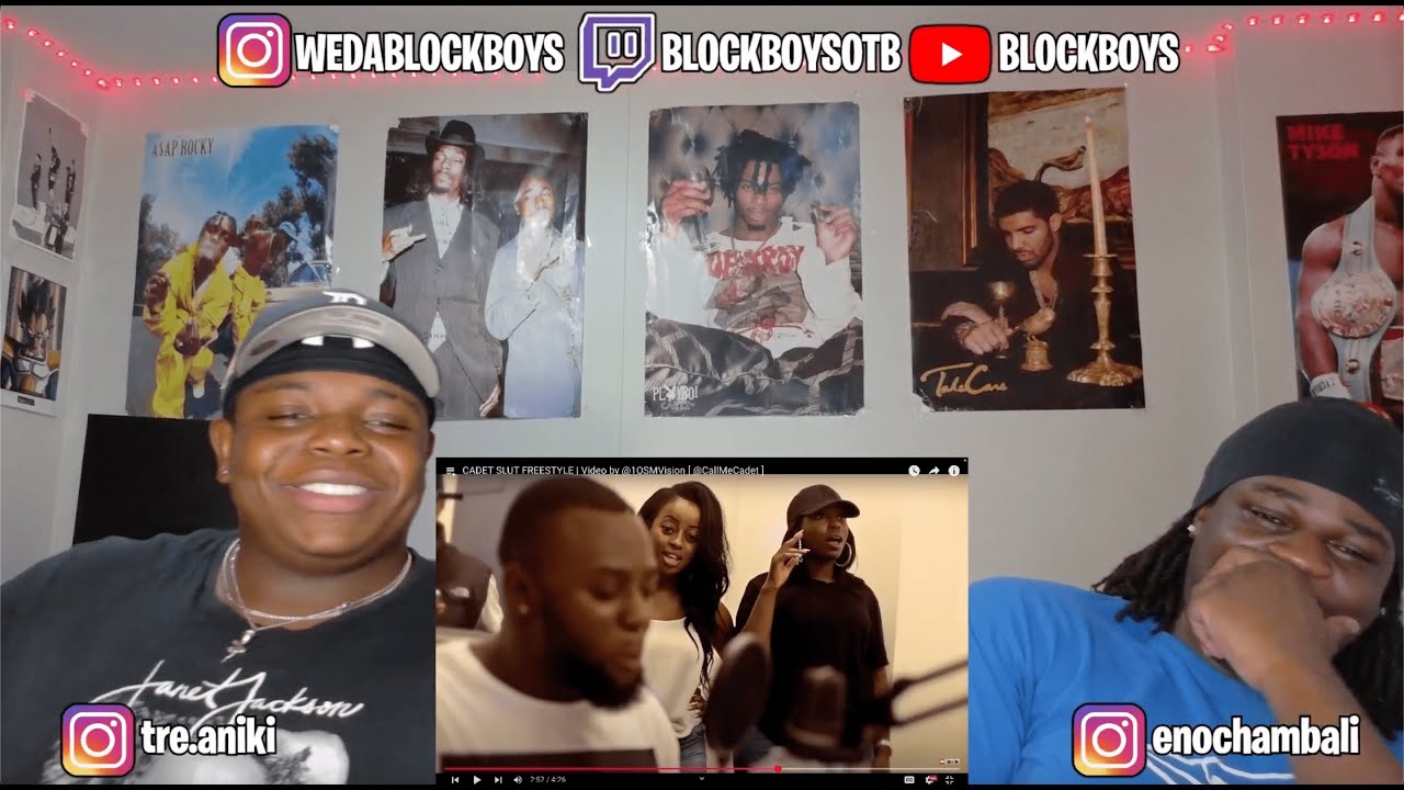 CADET SLUT FREESTYLE | Video by @1OSMVision [ @CallMeCadet ] - REACTION