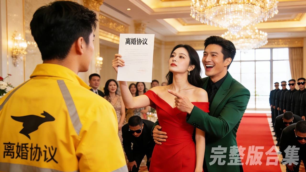 拜金妻為了錢逼窮小子離婚，他笑著簽字並離開，下秒千億集團美女總裁攜所有財產向他求婚！真相揭開，前妻跪地痛哭！