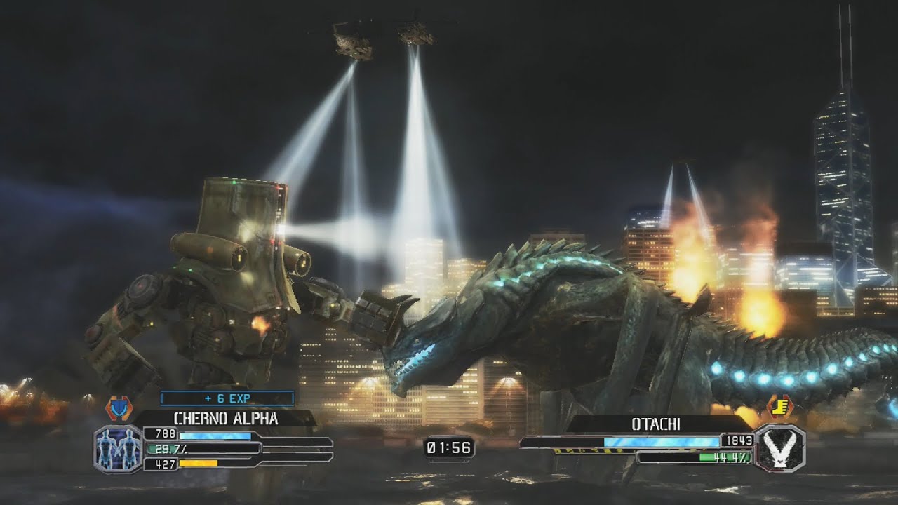 PACIFIC RIM Walkthrough - CHERNO ALPHA vs CRIMSON TYPHOON & OTACHI (XBOX360/PS3) #1