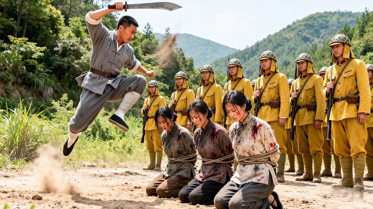 日軍當街欺辱百姓，激怒八路高手，三秒團滅全場！⚔️ 功夫 | Kung Fu | 武打 | 抗日