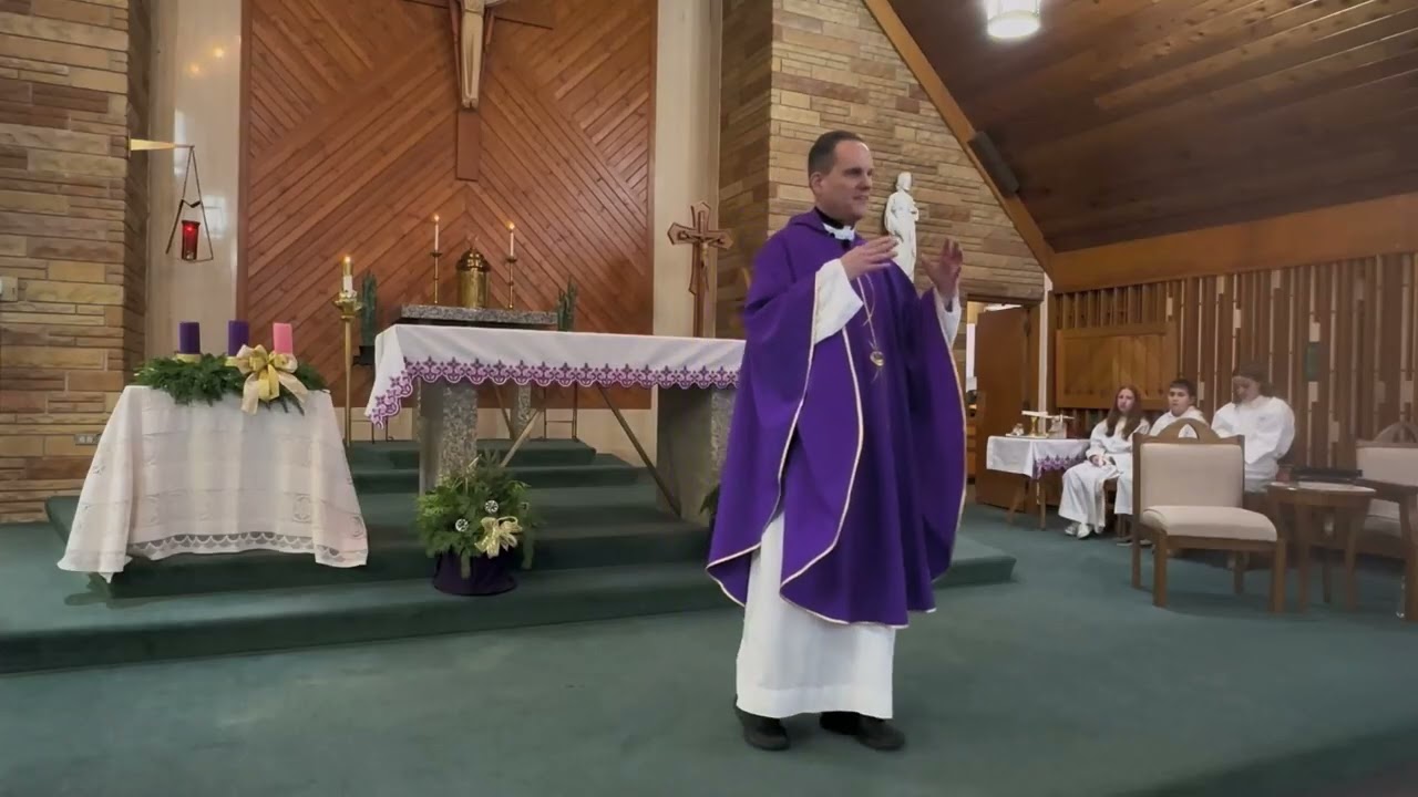 Nov 30, 2025 - First Sunday in Advent - Fr. Michael McKinney Homily