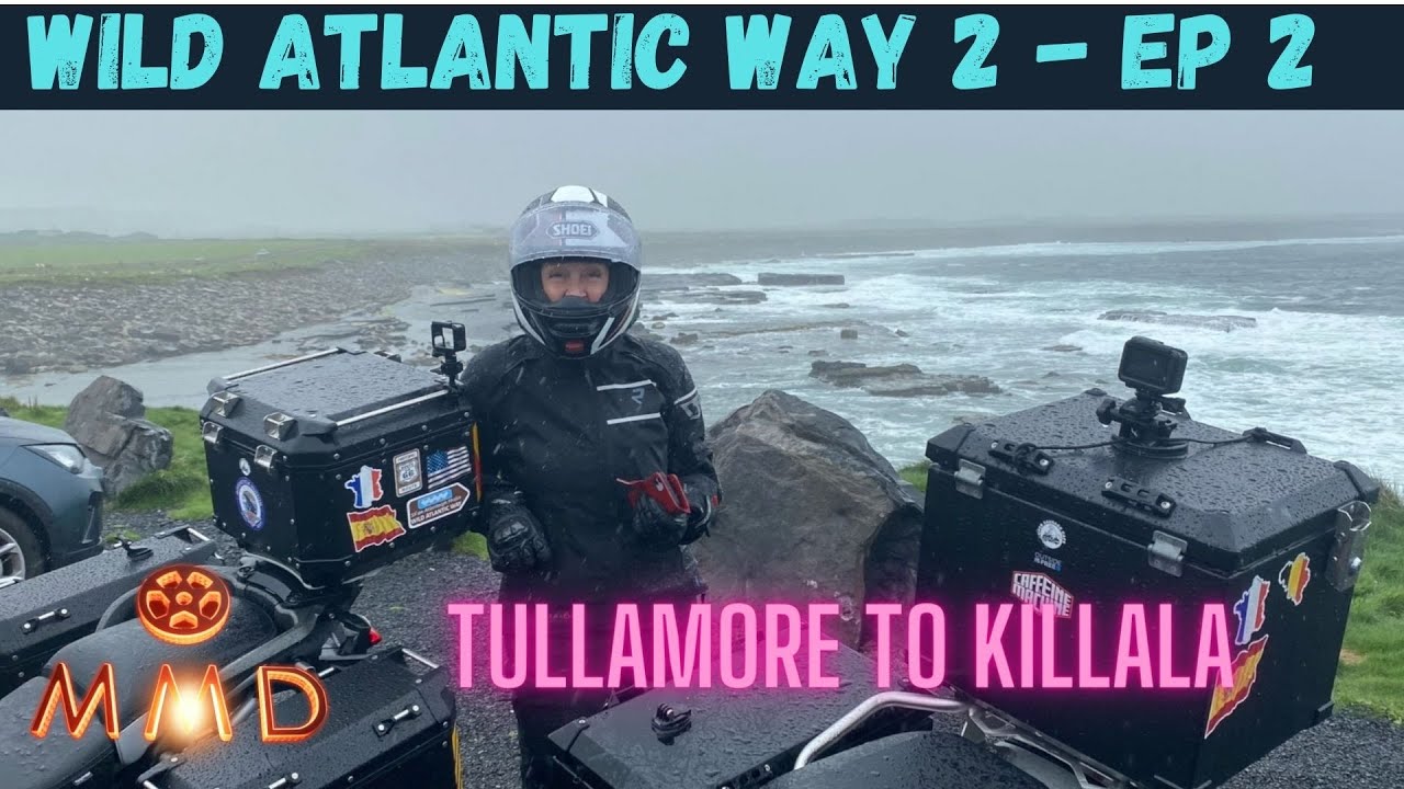 Ireland's Wild Atlantic Way 2 motorcycle tour by BMW 1250 GSA and Triumph Tiger 900 -  Ep 2