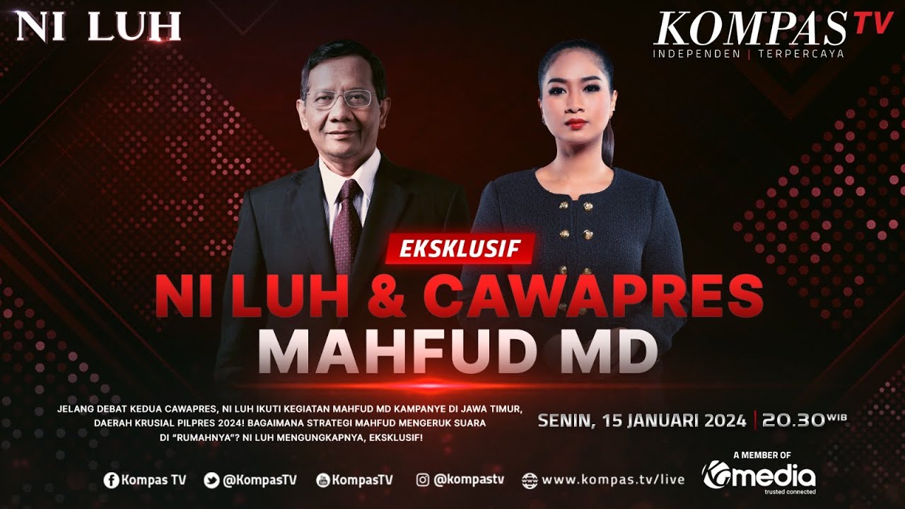 Eksklusif - Ni Luh dan Cawapres Mahfud MD I NI LUH