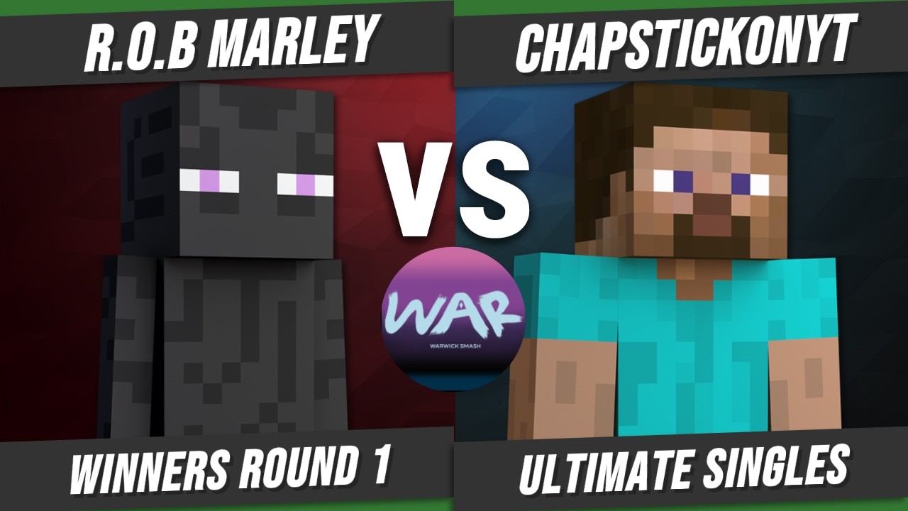 Deadzone #11 Winners Round 1 - R.O.B Marley (Steve) vs. ChapstickOnYT (Steve) Smash Ultimate - SSBU