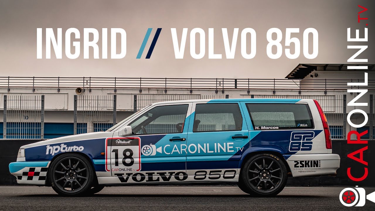 INGRID // MODIFIQUEI um VOLVO 850 TURBO para PISTA!