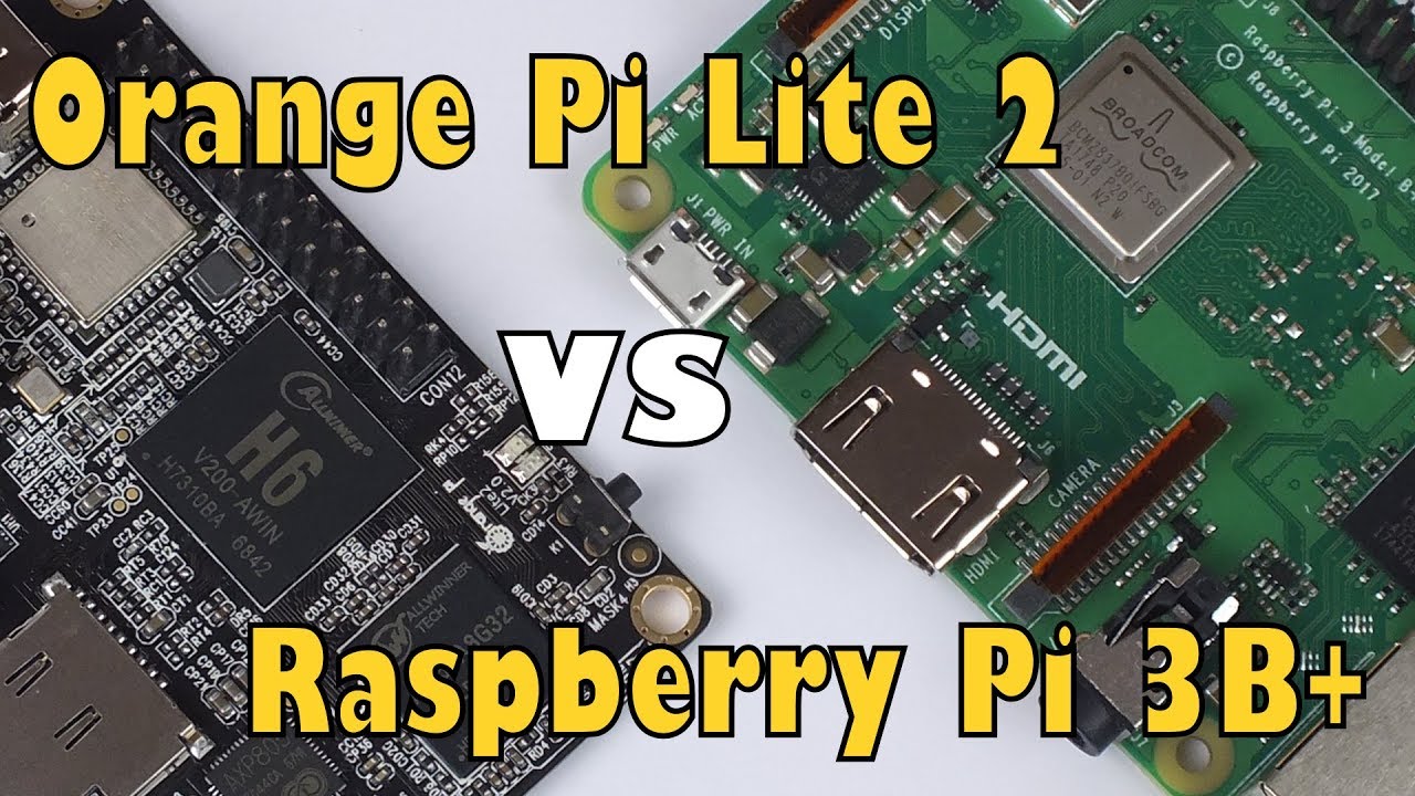 Orange Pi Lite 2 VS Raspberry Pi 3B+: TEST COMPLETO (CPU, Gimp, USB, KODI, WiFi...)