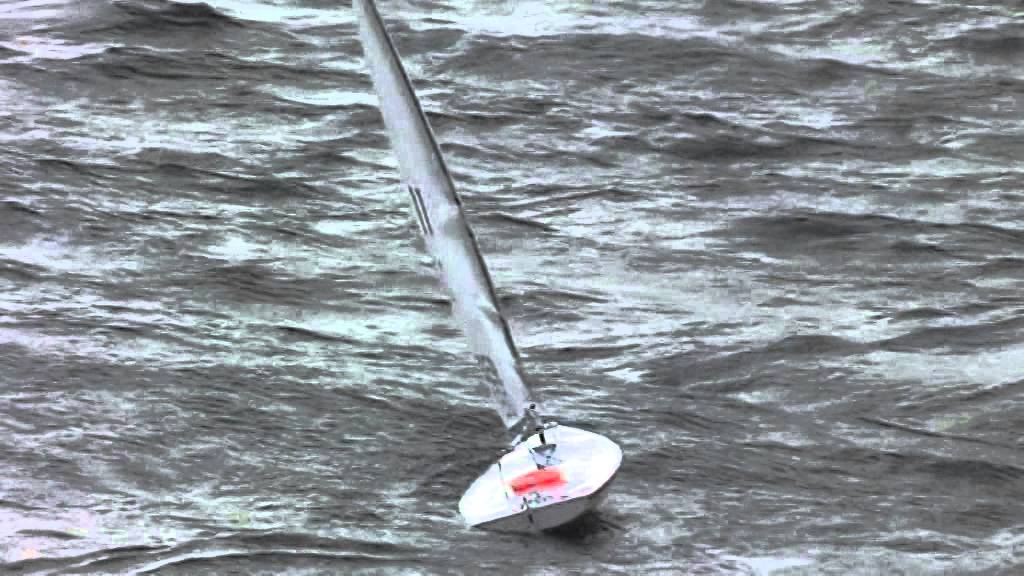RC Laser Sailboat with Storm Rig (D-Sail)