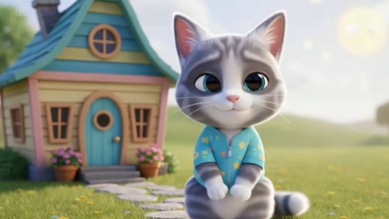 CocoMel-Un día divertido del gatito y sus amigos #musicaparaniños #cancionesparabebes