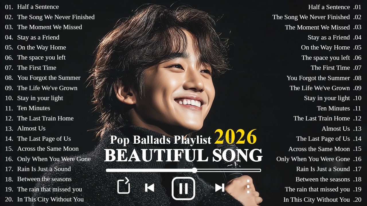 Romantic Ballads 2026 | Beautiful & Nonstop Relaxing Sad Love Songs | K-Drama OST Style