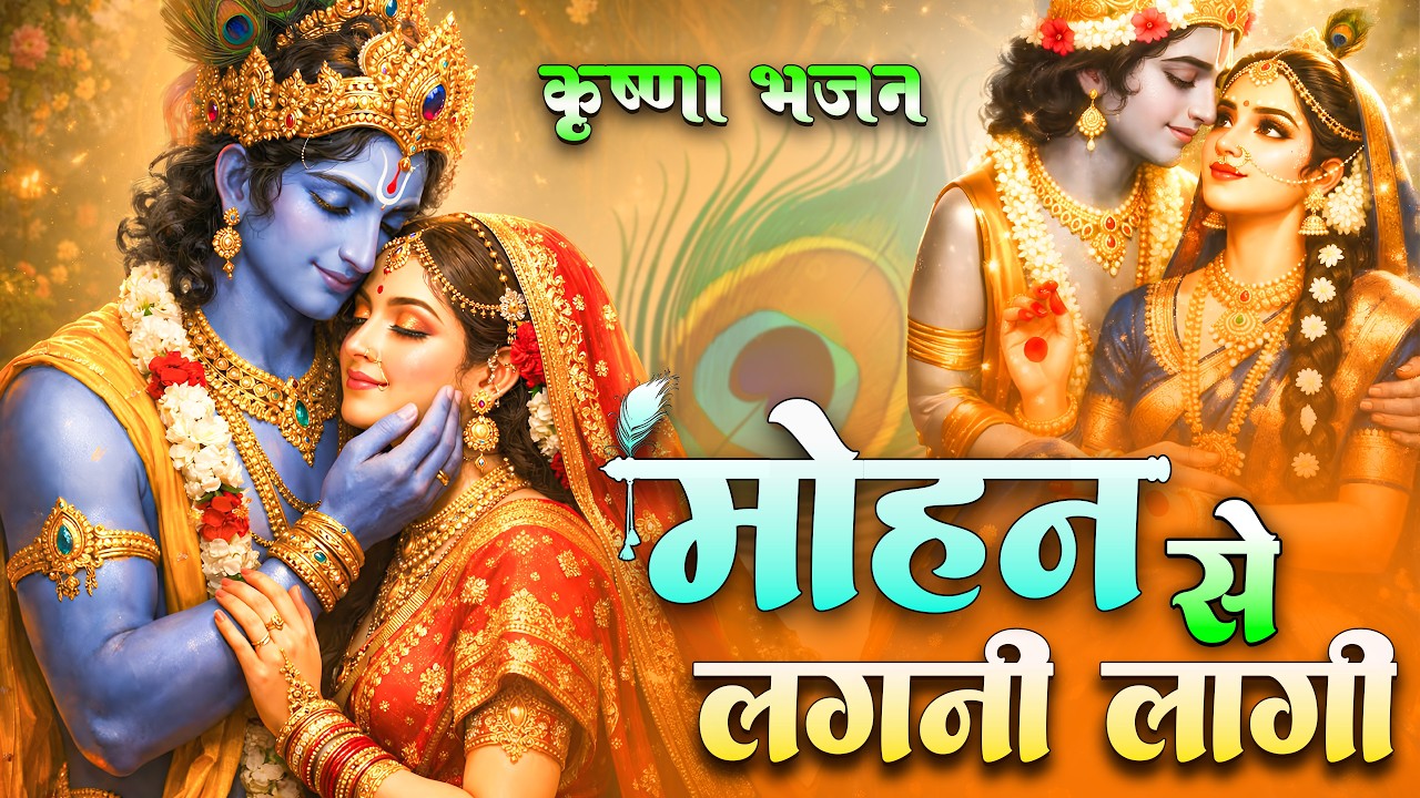 दिल छू लेने वाला राधा कृष्ण भजन | Mohan Se Lagni Lagi | मोहन से लगनी लागी 🙏 | सुबह के कृष्ण भजन