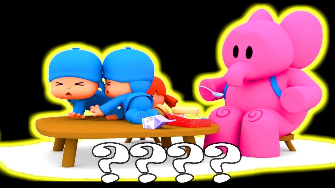 10 Pocoyo Crying TABLE CHAOS!! || Sound Variations in 35 seconds