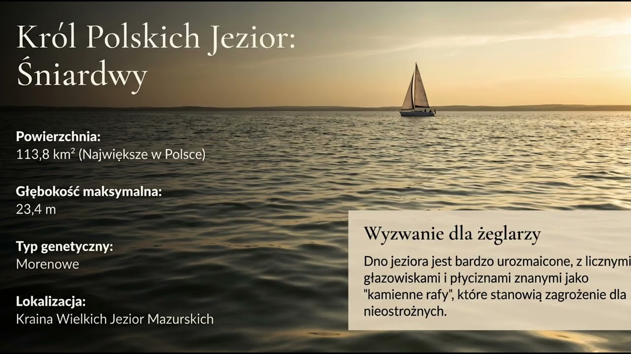 Najważniejsze jeziora w Polsce – największe i najgłębsze jeziora