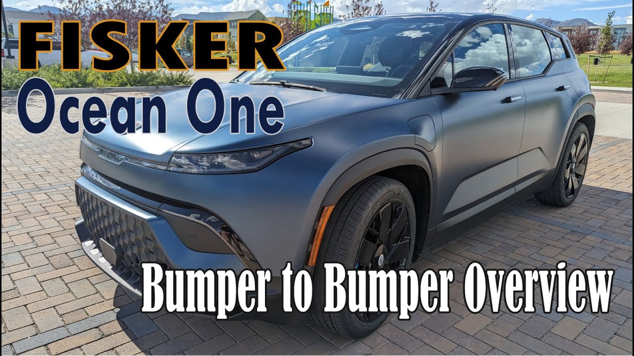 Fisker Ocean One Bumper to Bumper all current features overview