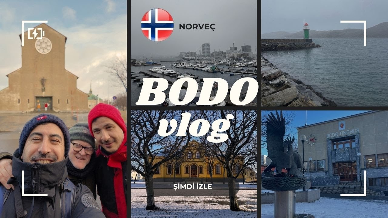 Norve&ccedil; Gezisi - Bodo Vlog / Feribotla Lofoten'e Ge&ccedil;tik, Yolda Kuzey Işıklarını G&ouml;rd&uuml;k