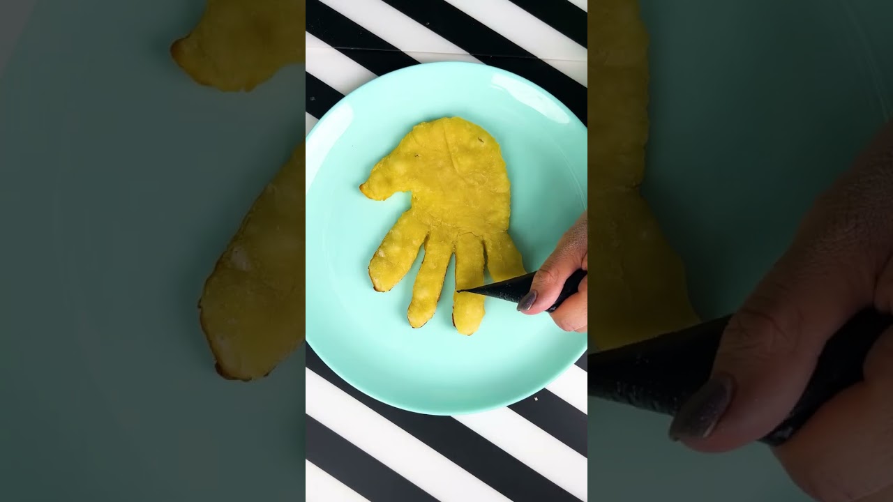 Wednesday's Whimsical Cooking with Thing! 🍽️✨ #shorts