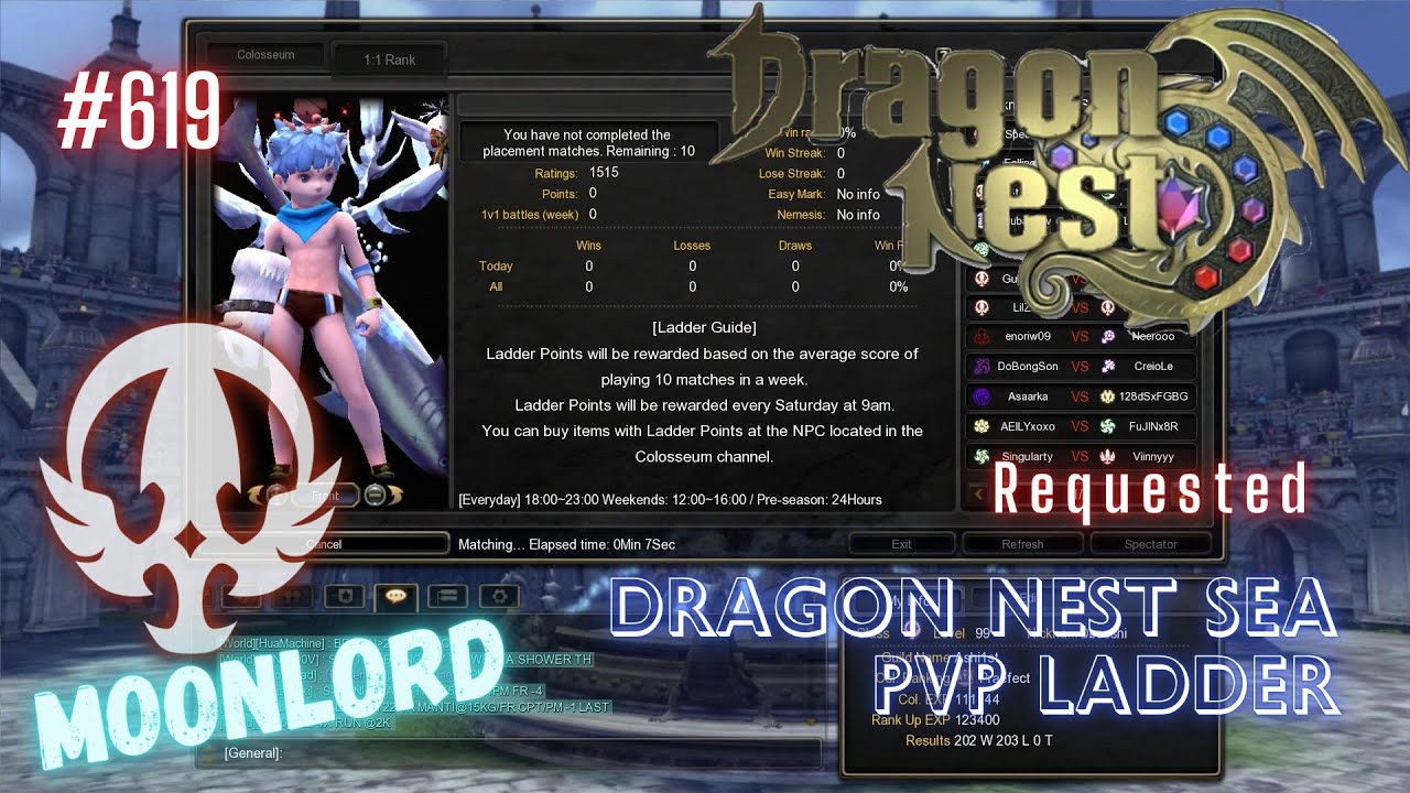 #619 Moonlord PVP Ladder ~ Dragon Nest SEA -Requested-