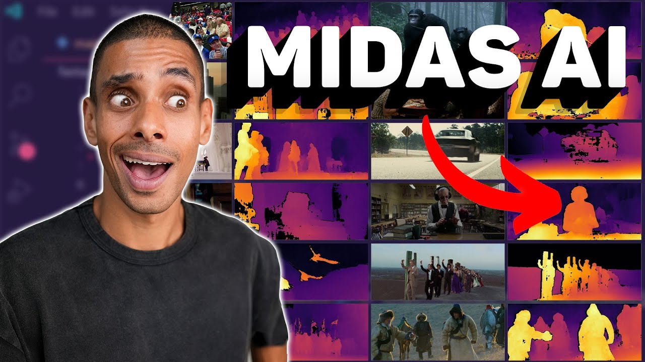 I tried coding a AI DEPTH VISION app with MIDAS in 15 Minutes