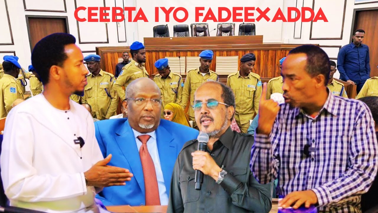 DEG DEG Xassan Sh Iyo Aadan madoobe Oo Ku Fashilmay Damacoodii Lagana Adkaaday Markale