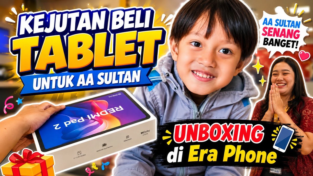 Keluarga Muliawan - Redmi pad 2 xiaomi #xiaomi #redmipad2 #keluargamuliawan #eraphone #unboxing