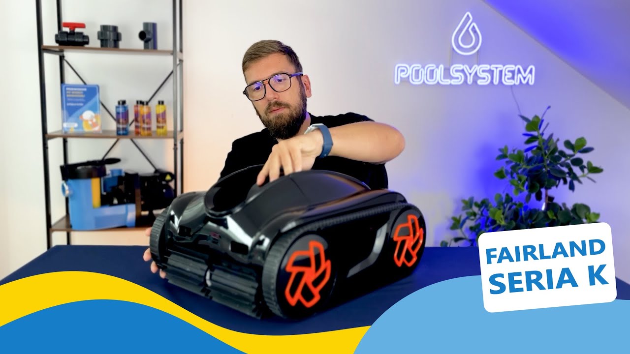 FAIRLAND SERIA K – Inteligentny robot basenowy z trybem TURBO || POOLSYSTEM.PL