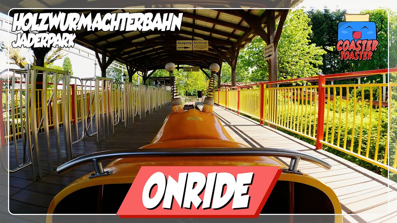 Holzwurmachterbahn - Jaderpark - Zierer Tivoli Medium | POV