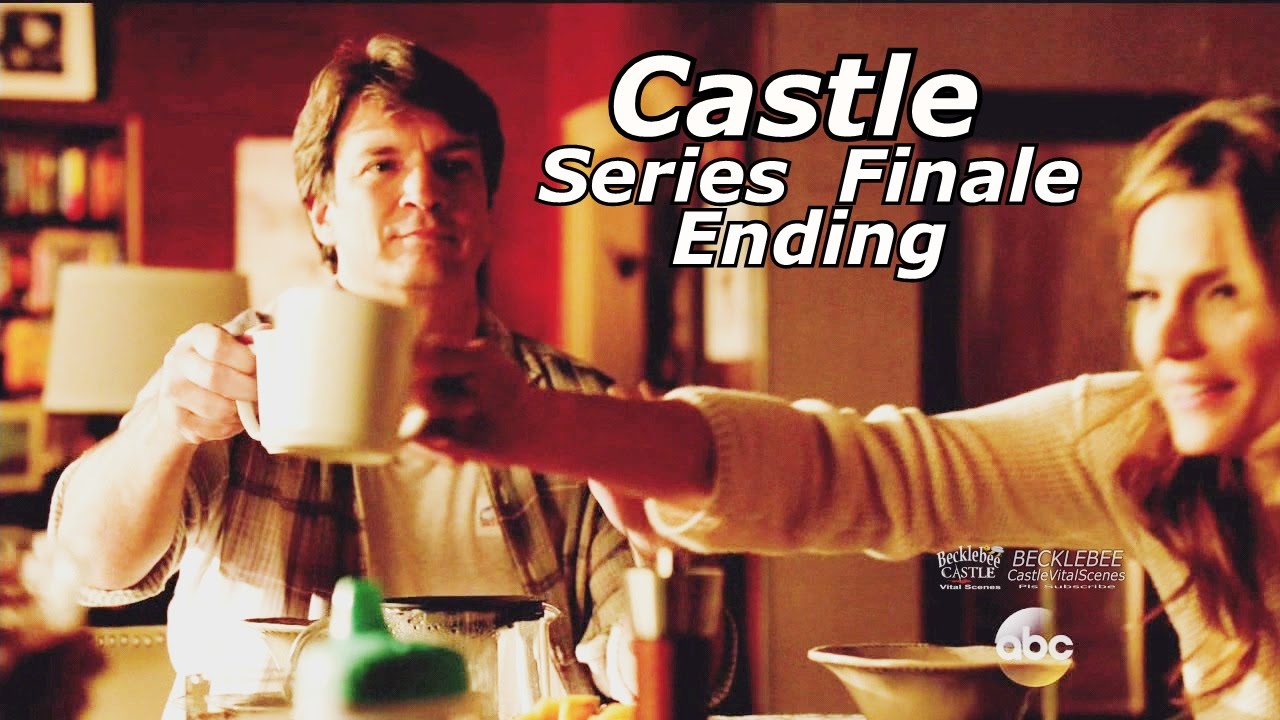 Castle 8x22 Ending / End Scene Castle & Beckett Kids Caskett Happy Ending Series Finale “Crossfire”