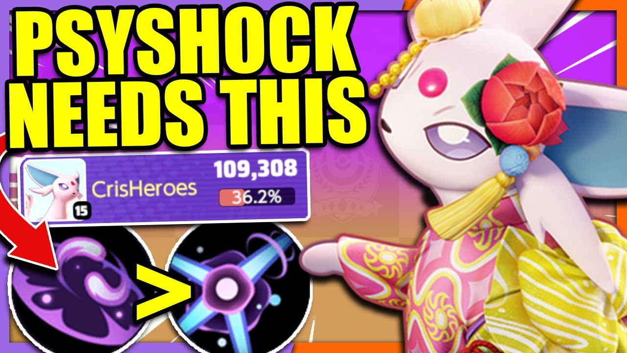 FUTURE SIGHT PSYSHOCK ESPEON IS MUCH BETTER THAN I THOUGHT | Pokemon Unite