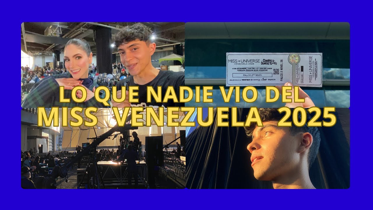 Vlogmas: Últimos ensayos para el MISS VENEZUELA 2025. Parte 5 y 6