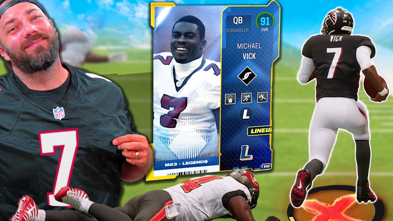 MICHAEL VICK IS THE MOST FUN CARD IN MADDEN 23!