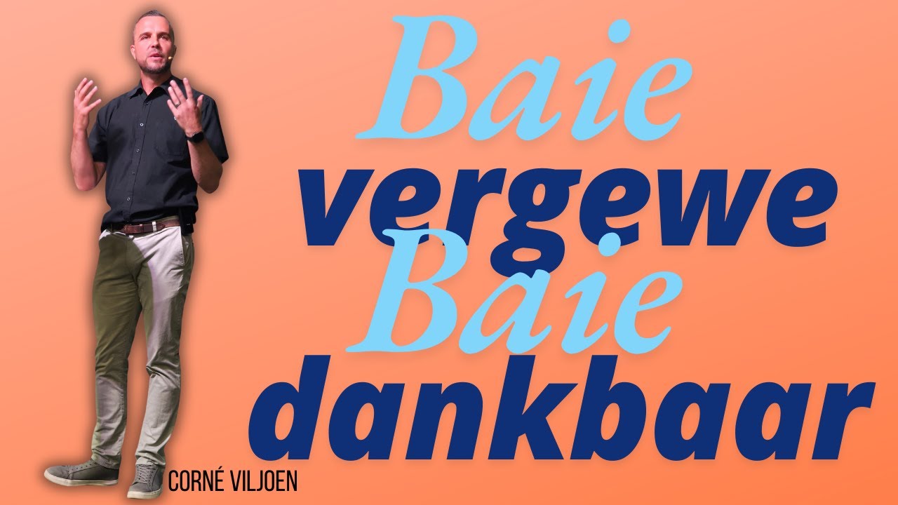 TD Kerk Kimberley | 24 November 2024 | Baie vergewe...Baie Dankbaar.