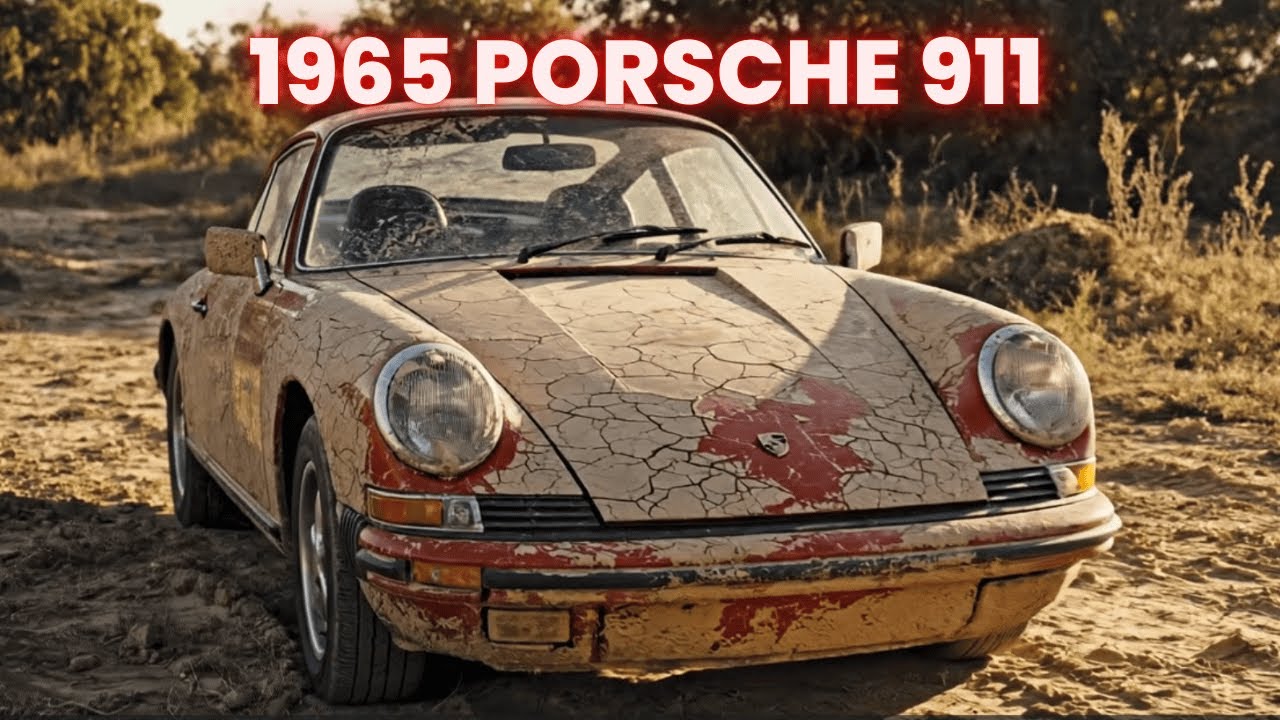 Wash The 1965 Porsche 911 💎 First Wash In Decades  Rare Barn Find Restoration