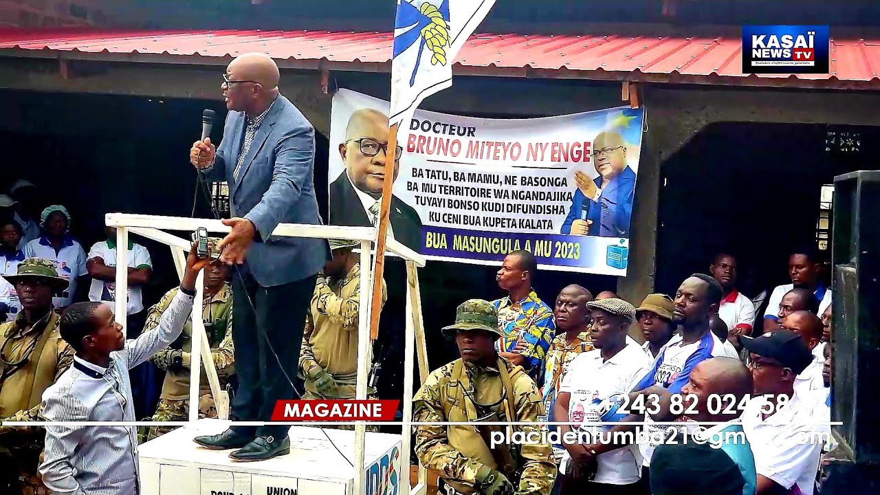 LE TERRITOIRE DE NGANDAJIKA VIBRE. LA SENSIBILISATION SELON BRUNO MITEYO NYENGE.
