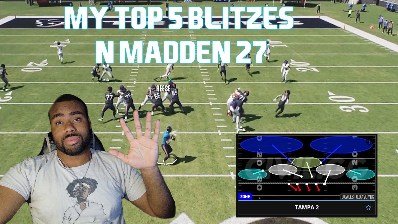 My TOP 5 Blitzes In Madden 27 - Win More Games NOW!