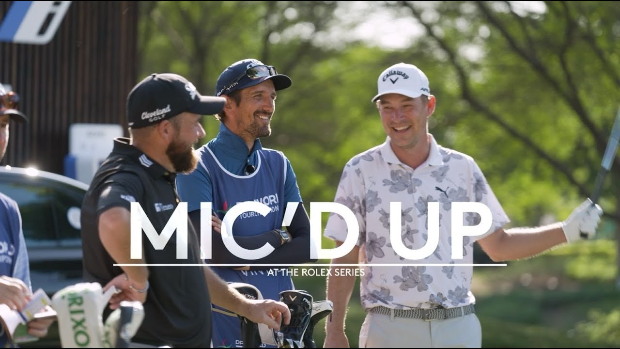 Pro Golfer And Caddie MIC'd Up LIVE During Round