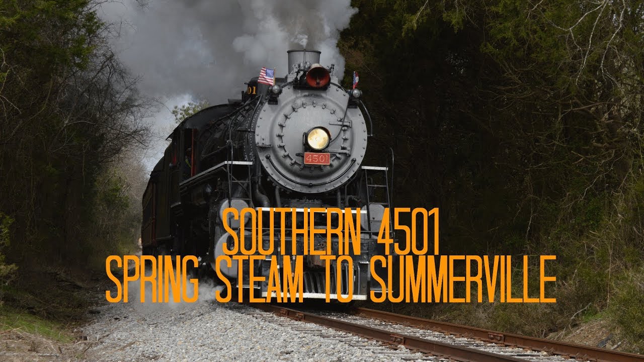Southern 4501: Spring Steam to Summerville